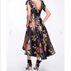 Marchesa Notte Hi-Lo Jacquard Gown. Never worn. Tags still on.